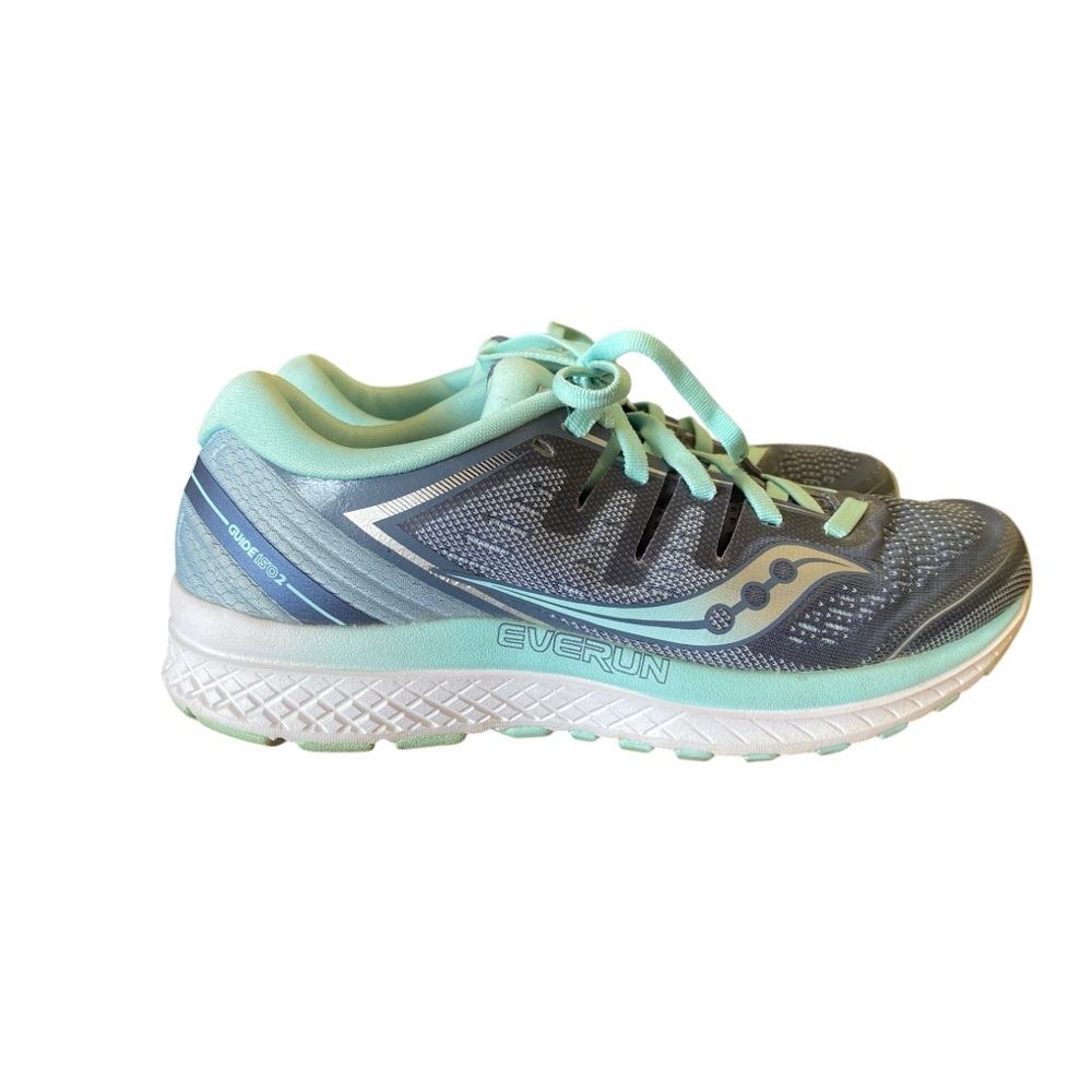 Saucony Women's Everun Running Shoes - Mint and Gray